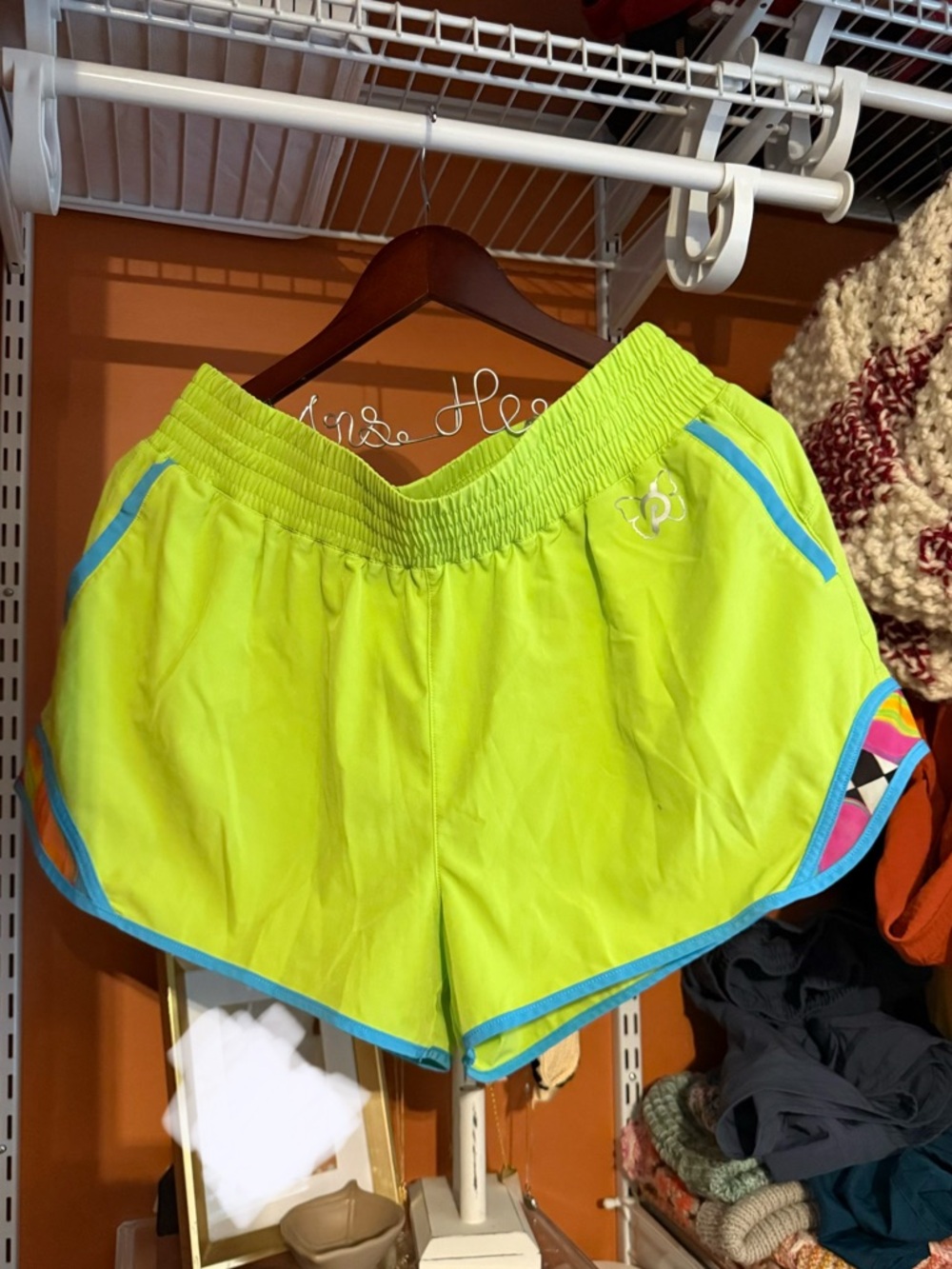 Peloton x Brittany Allen athletic shorts